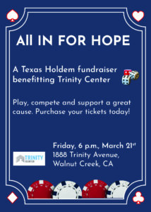 Digital flyer for a fundraiser